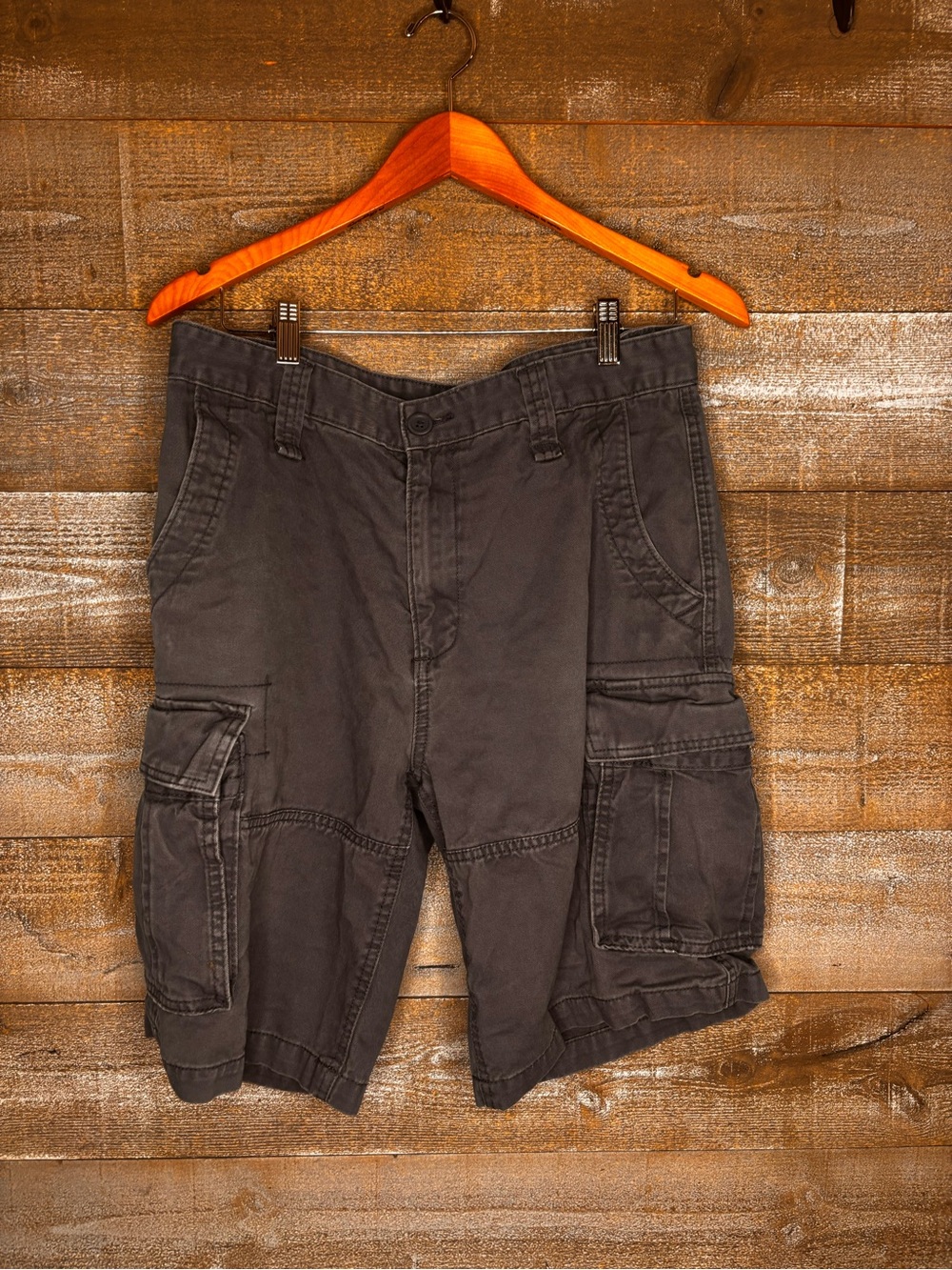 Nautica Men's Cargo Shorts - Charcoal Gray